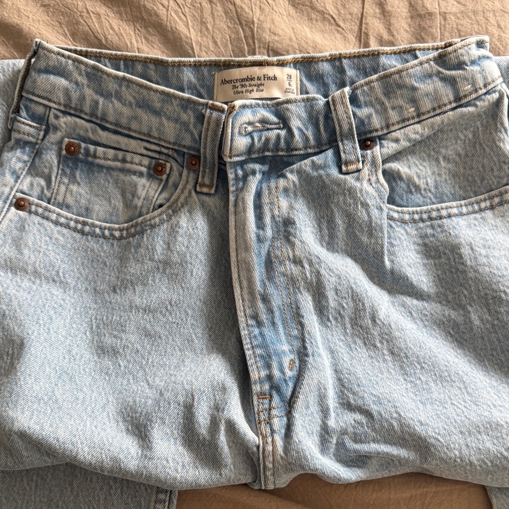Abercrombie & Fitch women’s 90’s straight 28/6L